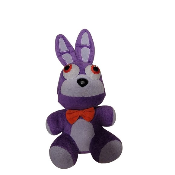 Five Nights At Freddys Bonnie Plush Purple Bunny Stuffed Animal Toy 8" - Picture 1 of 2